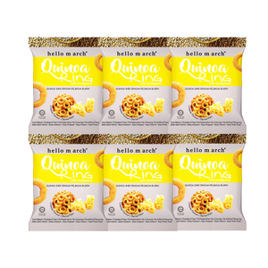 Hello March Quinoa Ring - Cheese (Pack of 6x30g)