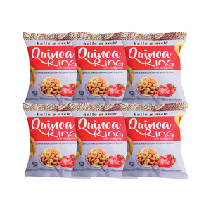 Hello March Quinoa Ring - Tomato (Pack of 6x30g)